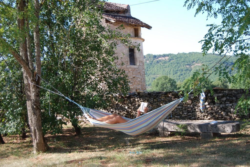 Mas De Garrigue Bed & Breakfast Calvignac Dış mekan fotoğraf