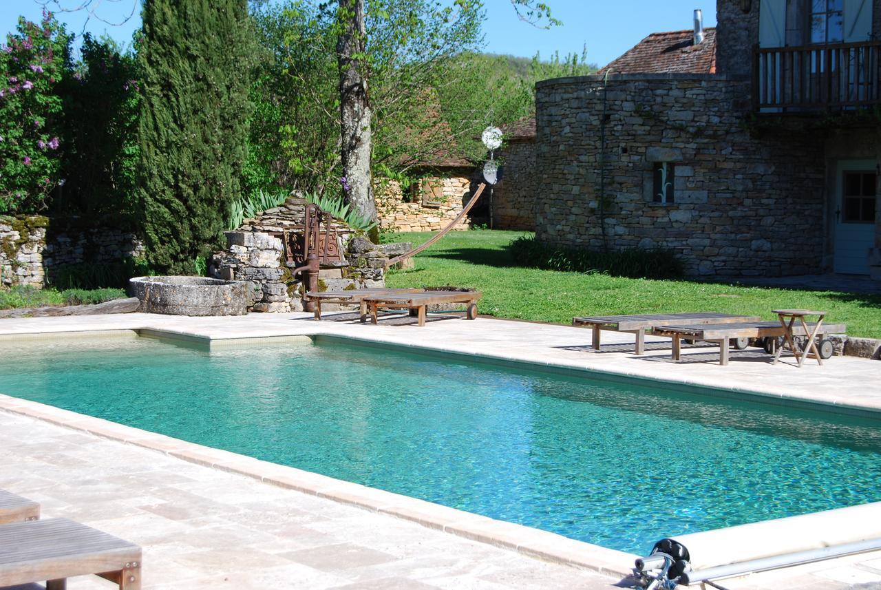 Mas De Garrigue Bed & Breakfast Calvignac Dış mekan fotoğraf